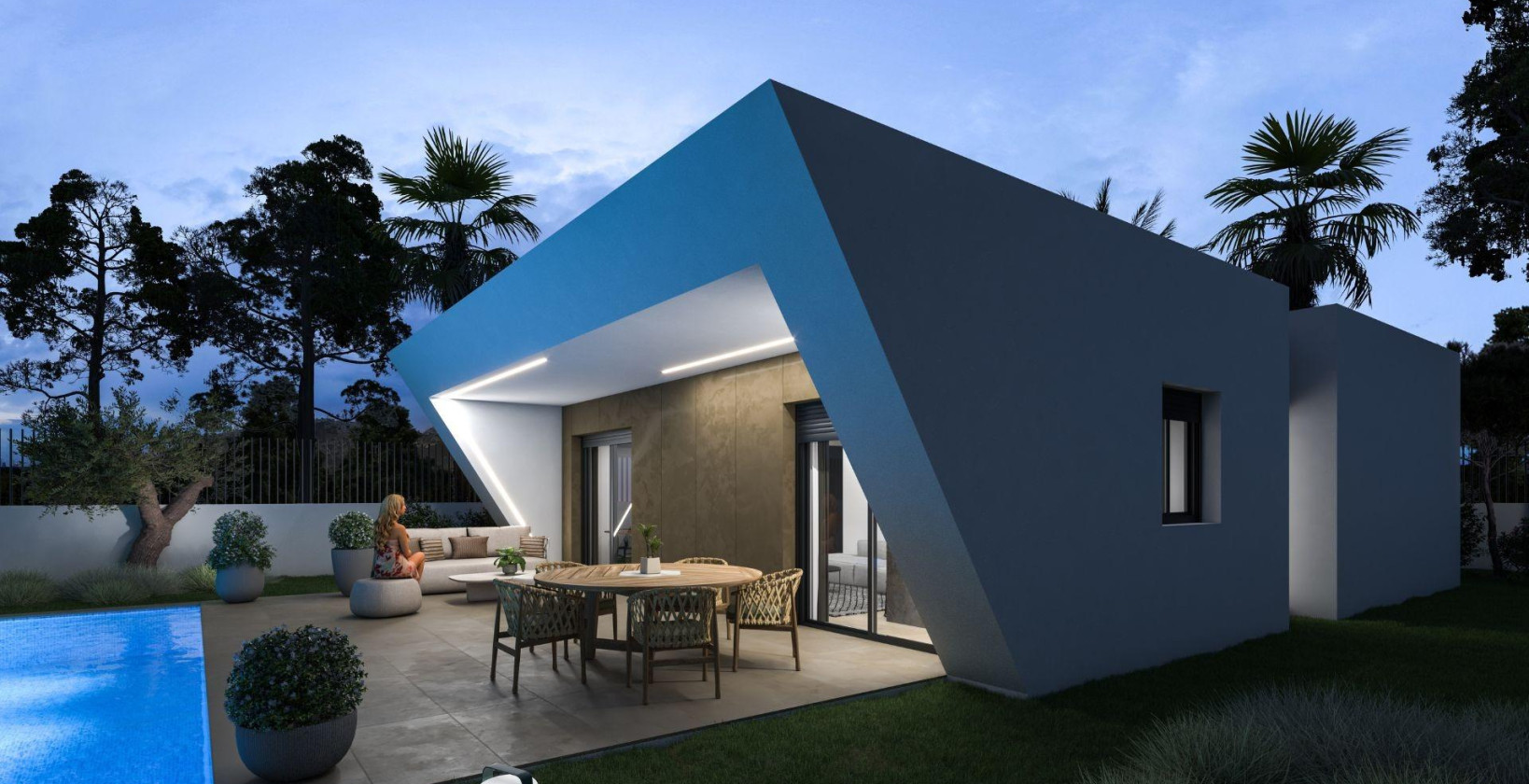 Nybyggnation - Villa - Hondón de las Nieves - Urbaniz La Montañosa