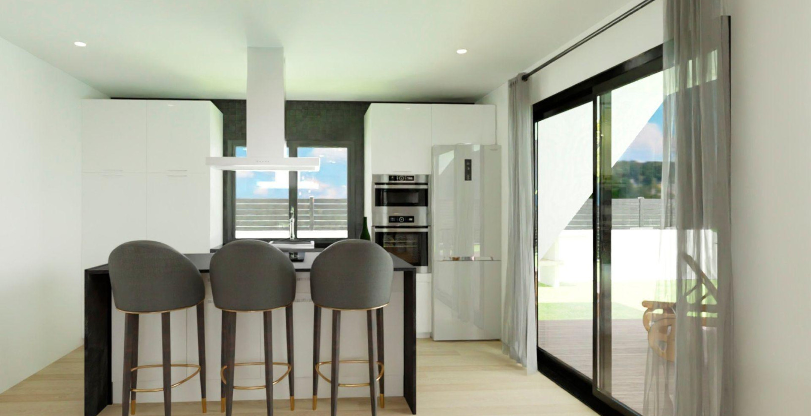 Nybyggnation - Villa - Hondón de las Nieves - Urbaniz La Montañosa