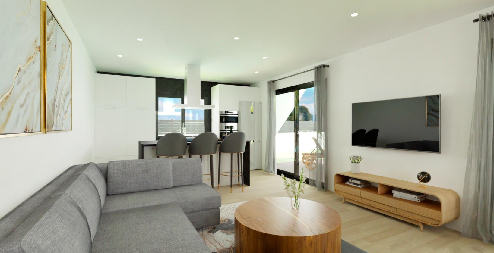 Nybyggnation - Villa - Hondón de las Nieves - Urbaniz La Montañosa