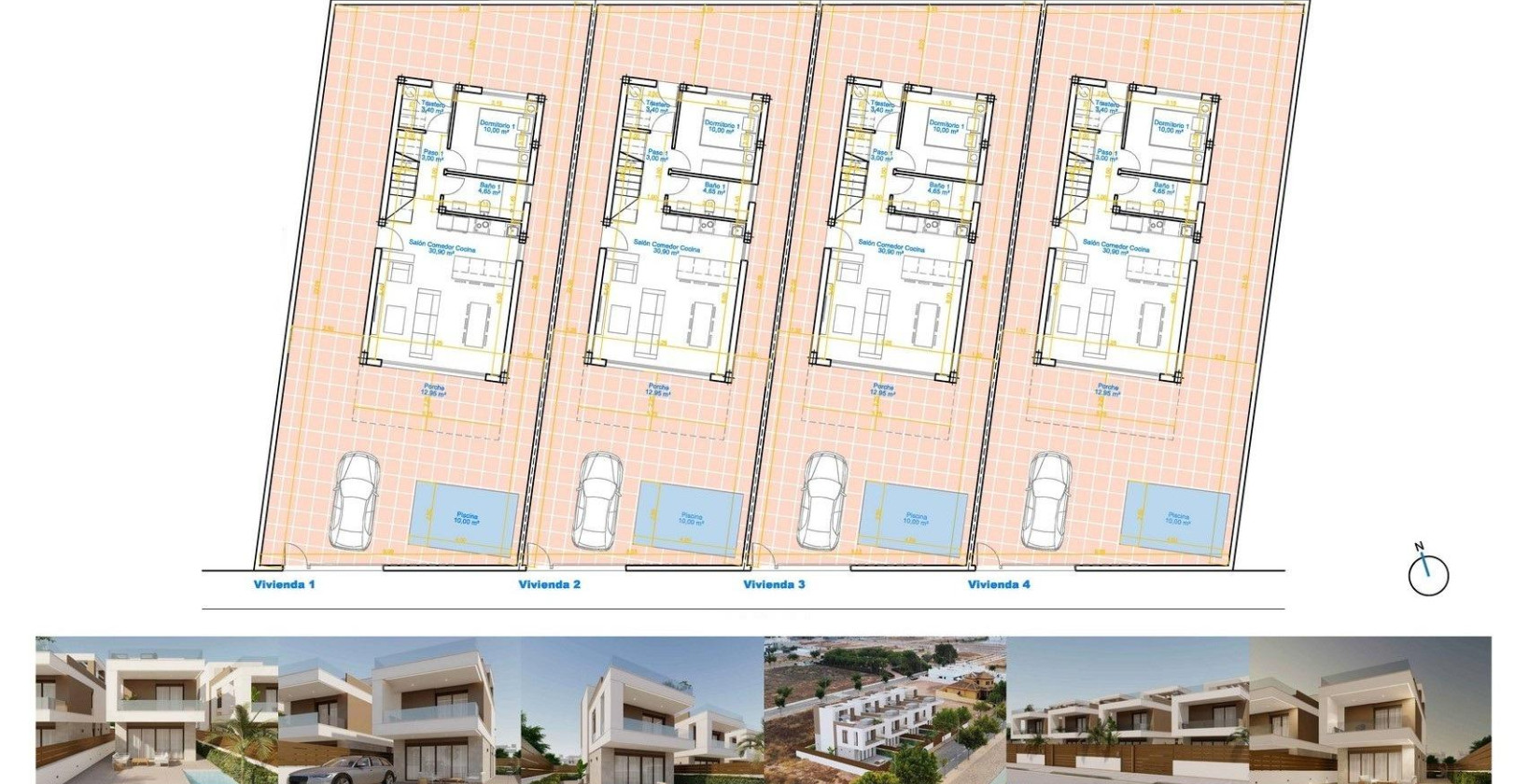 Nybygg - Villa - Pilar de la Horadada - pueblo