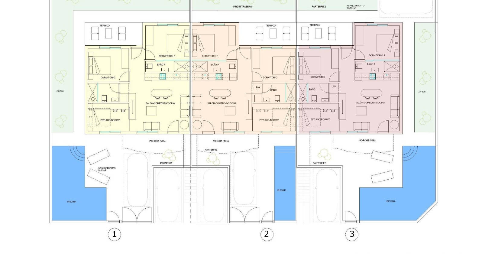 New Build - Apartment / flat - Pilar de la Horadada - parques de Andromeda