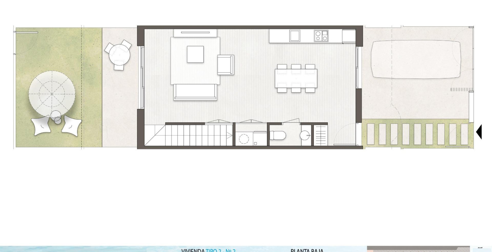 Nybygg - Rekkehus - Pilar de la Horadada - pueblo