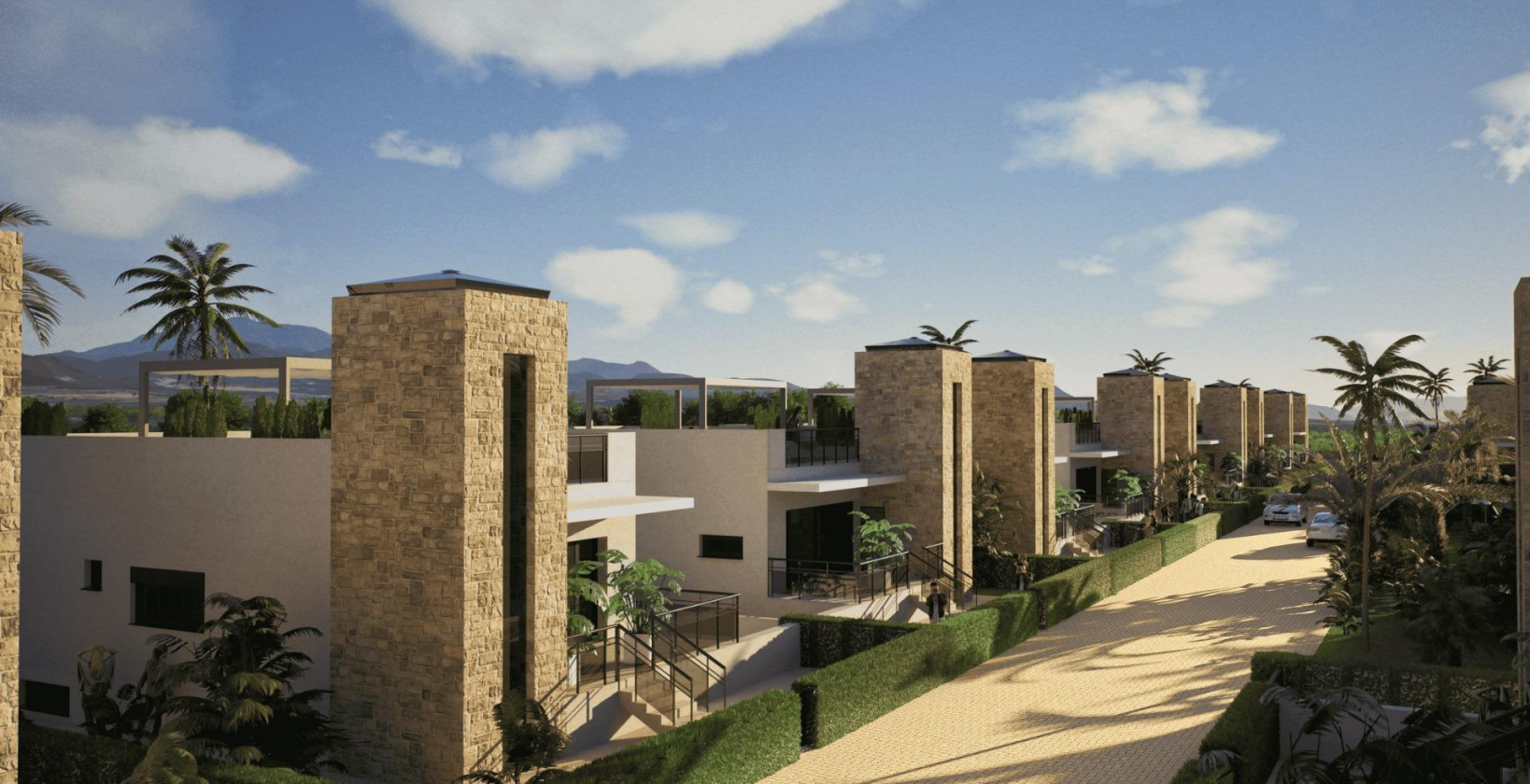 Nybyggnation - Villa - Mazarron - Camposol Golf