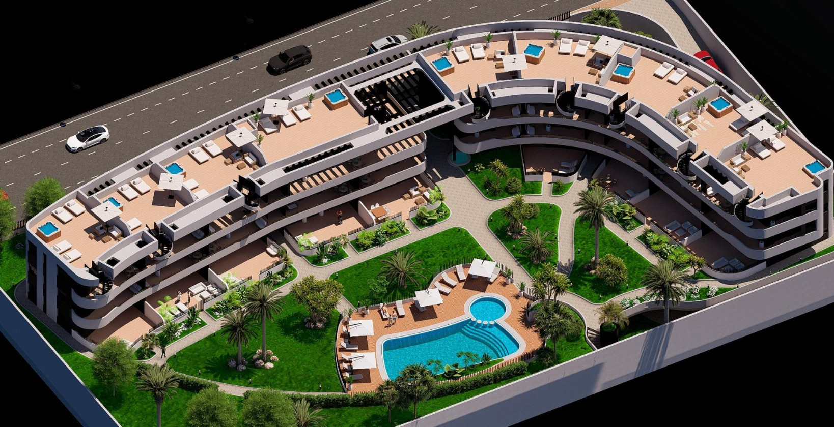 Nybygg - Toppleilighet - Los Alcazares - Serena Golf