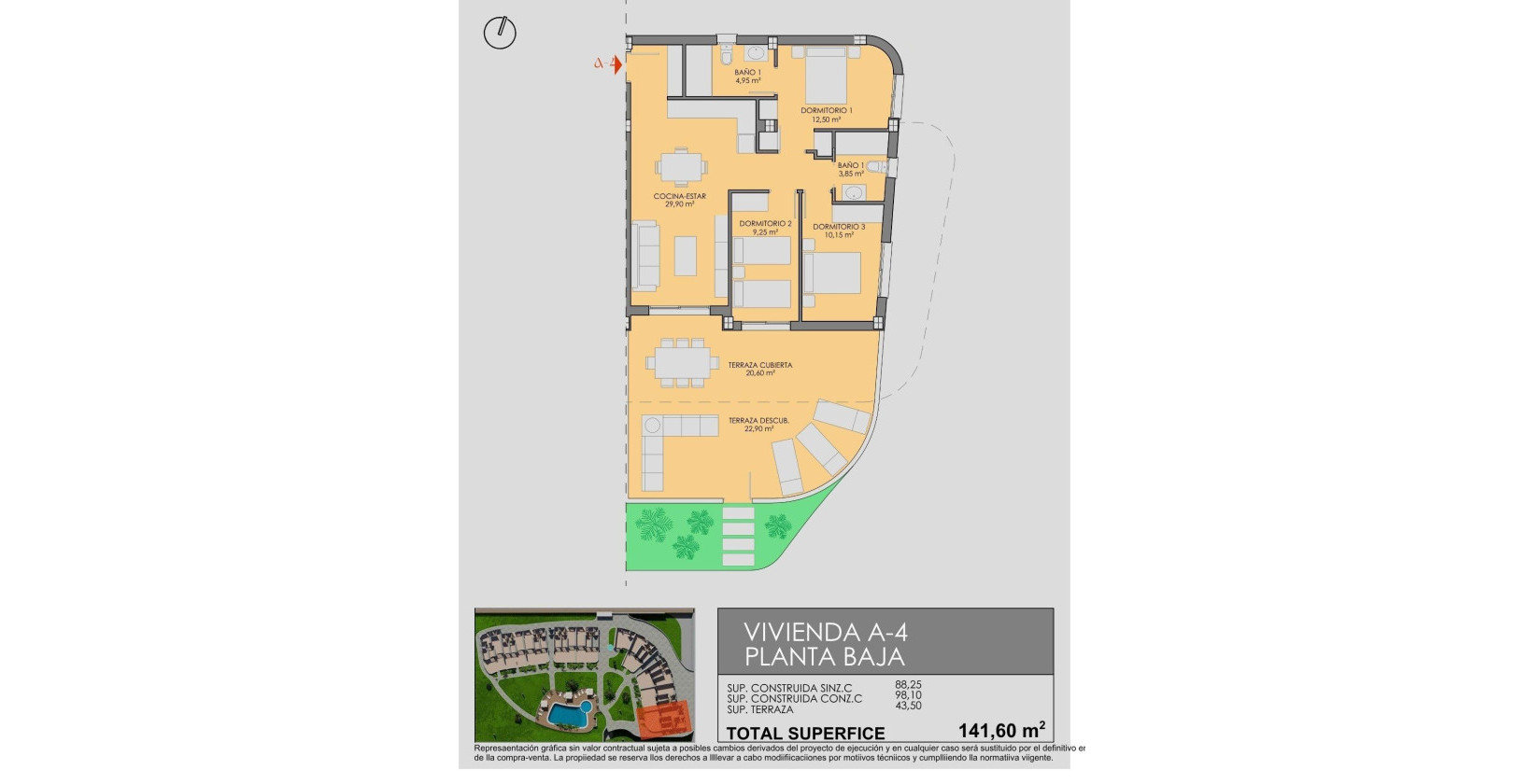 New Build - Apartment / flat - Los Alcazares - Serena Golf