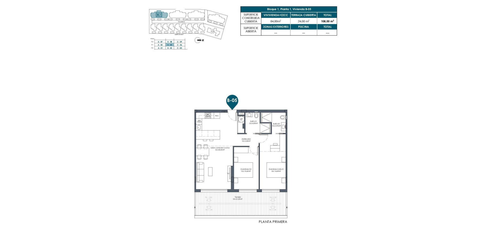 New Build - Apartment / flat - Los Alcazares - Serena Golf