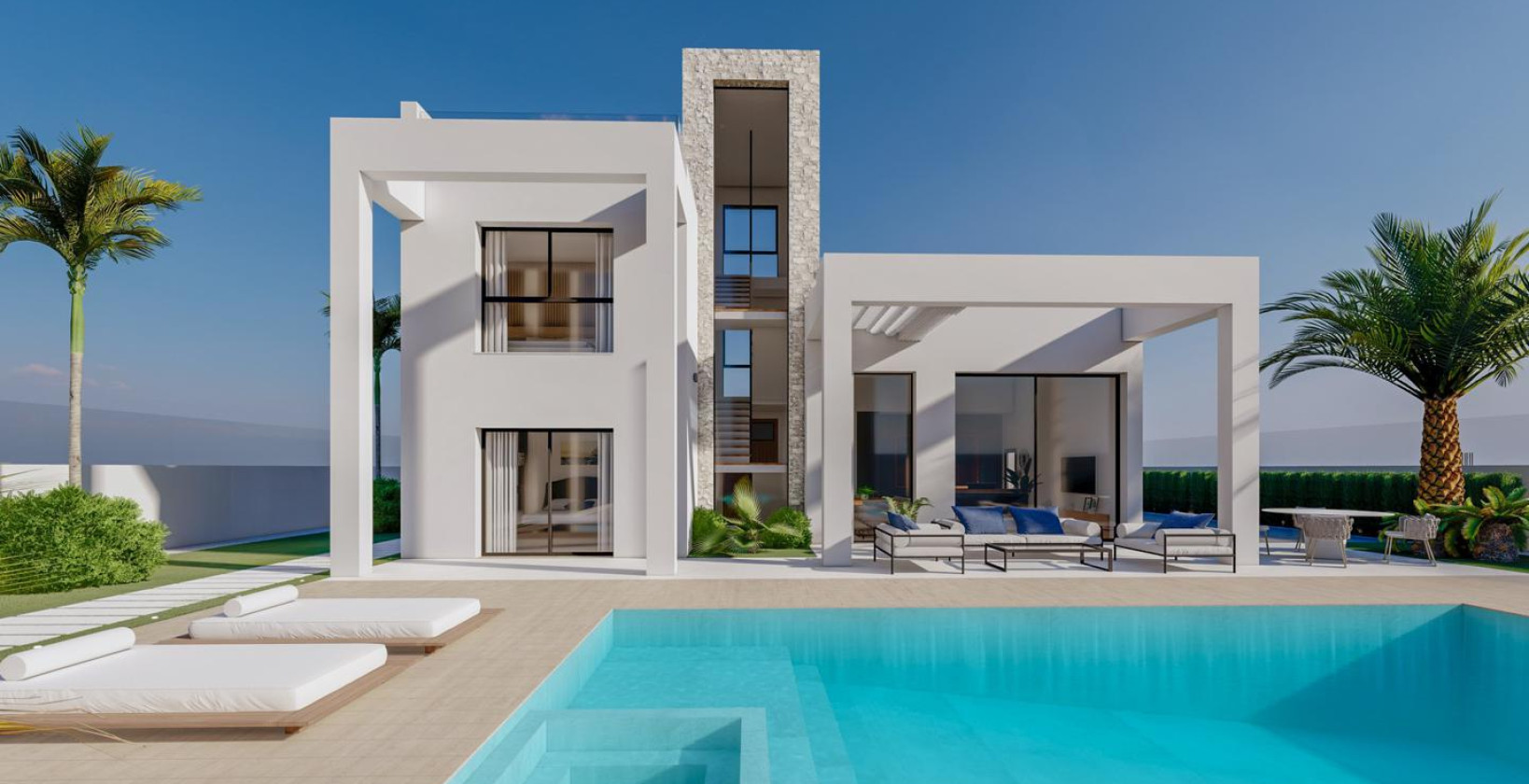 Nybygg - Villa - Finestrat - Campana garden