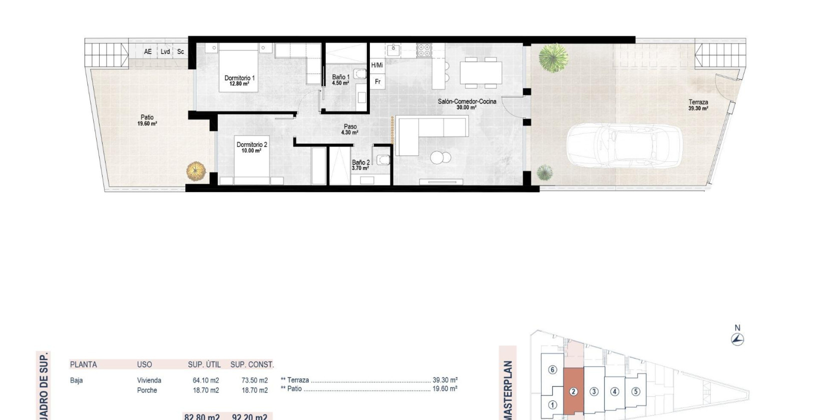 Nybyggnation - Lägenhet / lägenhet - San Pedro del Pinatar - Pueblo