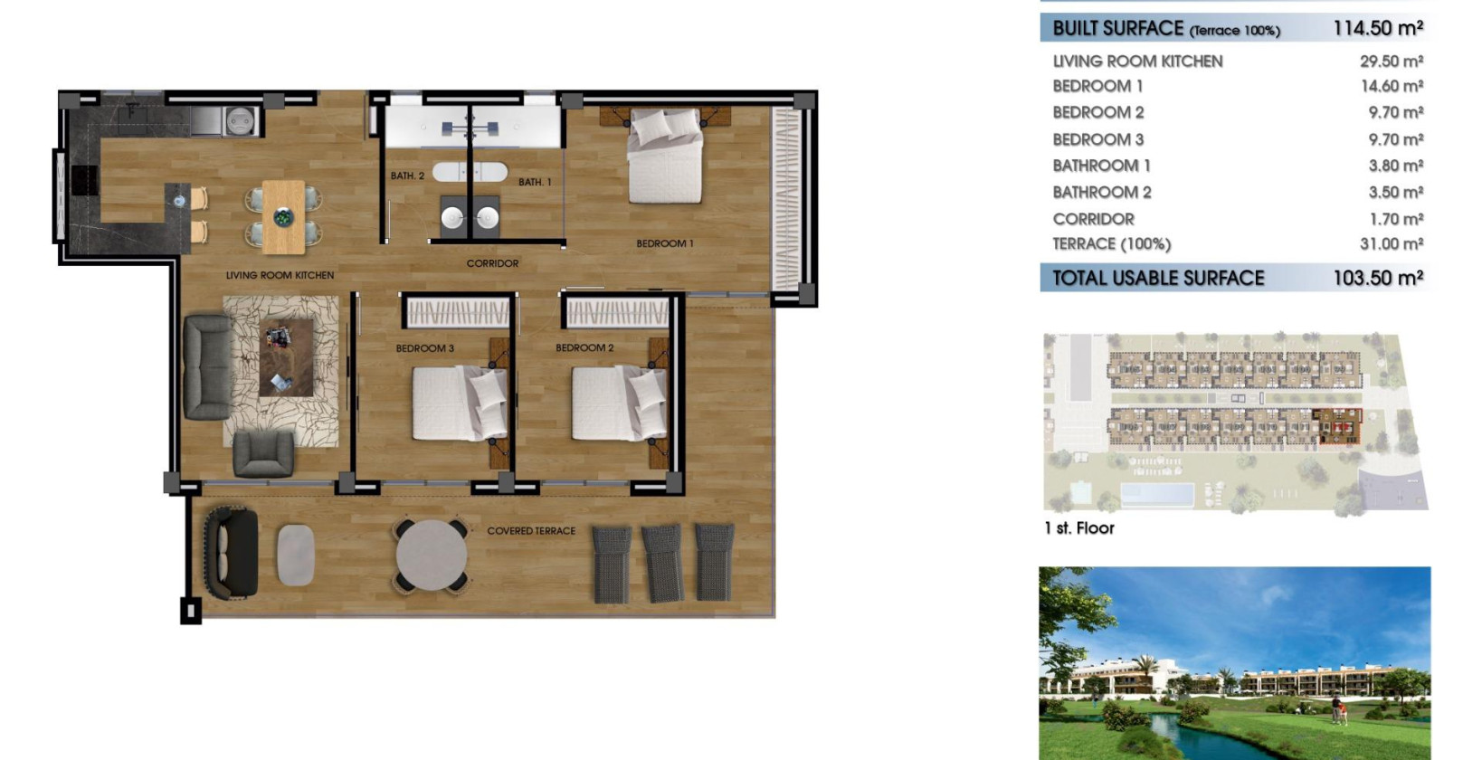 Nybygg - Leilighet / leilighet - Los Alcazares - La Serena Golf