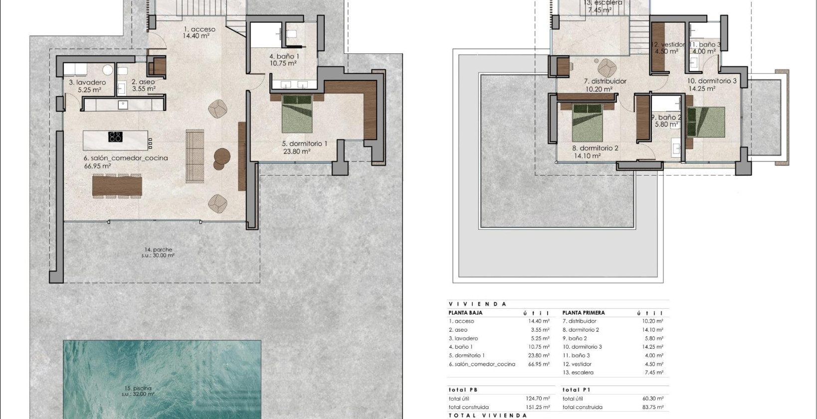 Nybyggnation - Villa - Pinoso - Lel