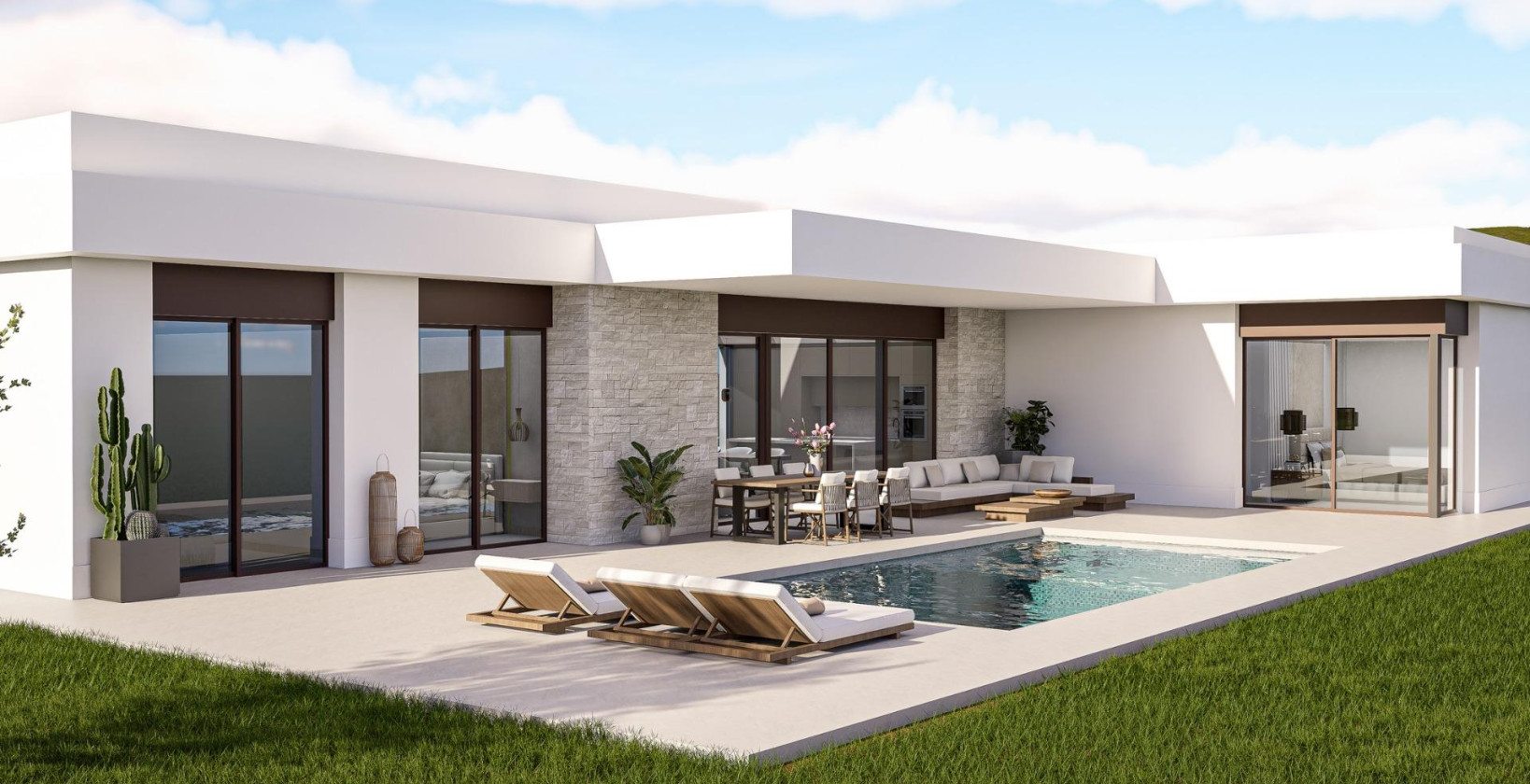 Nybyggnation - Villa - Pinoso - Lel