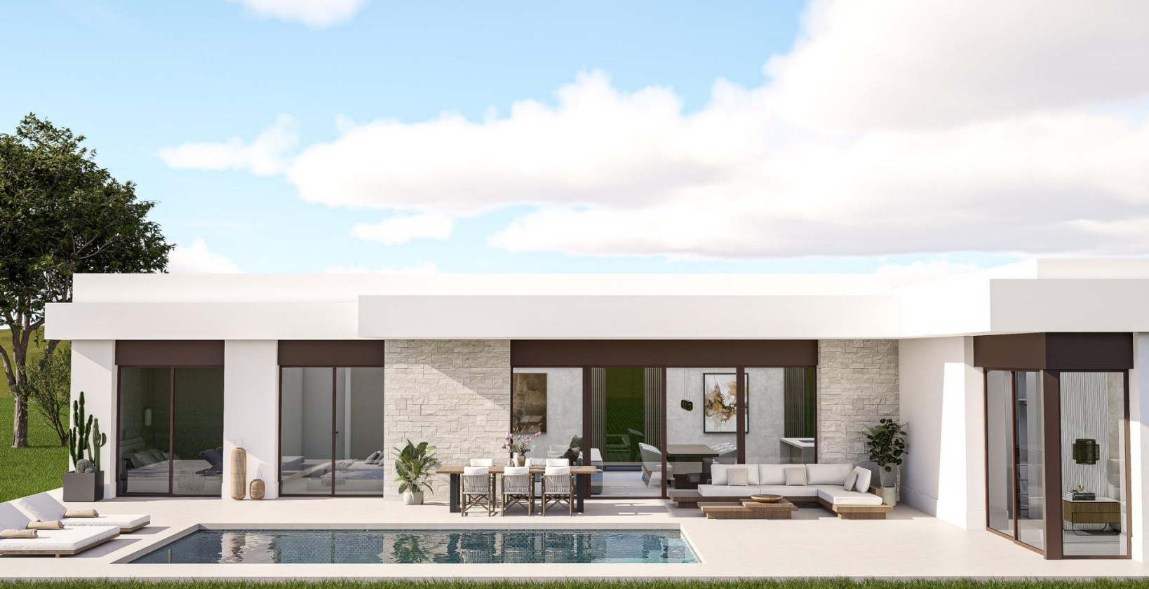 Nybyggnation - Villa - Pinoso - Lel