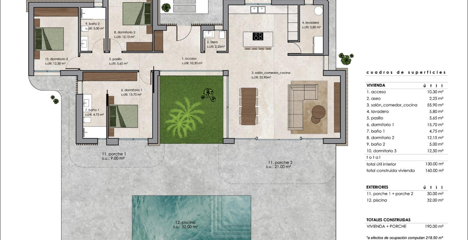 Nybyggnation - Villa - Pinoso - Lel