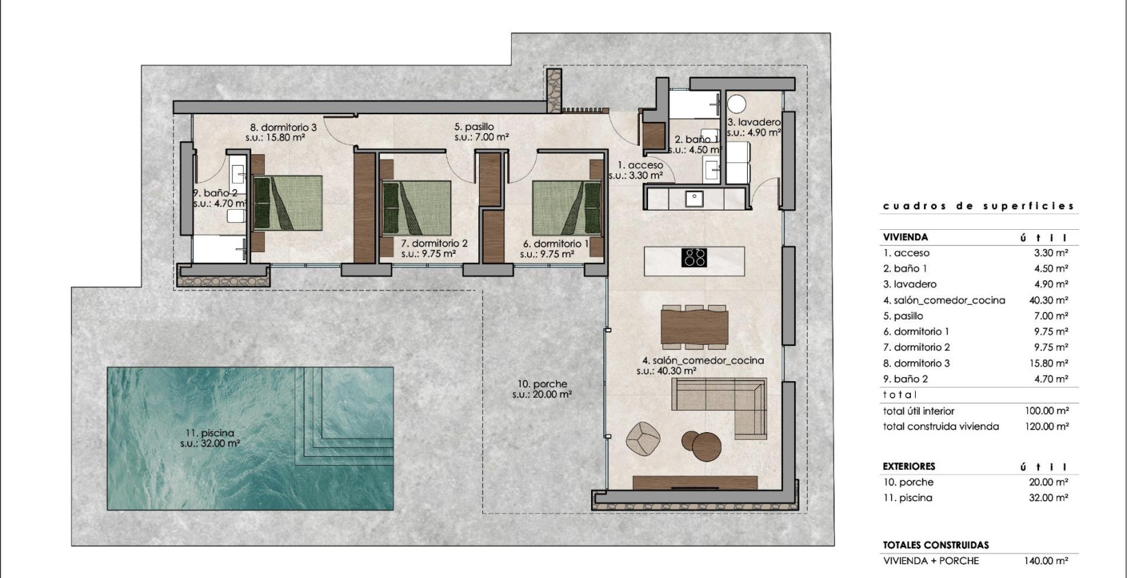 Nueva construcción  - Chalet - Pinoso - Lel