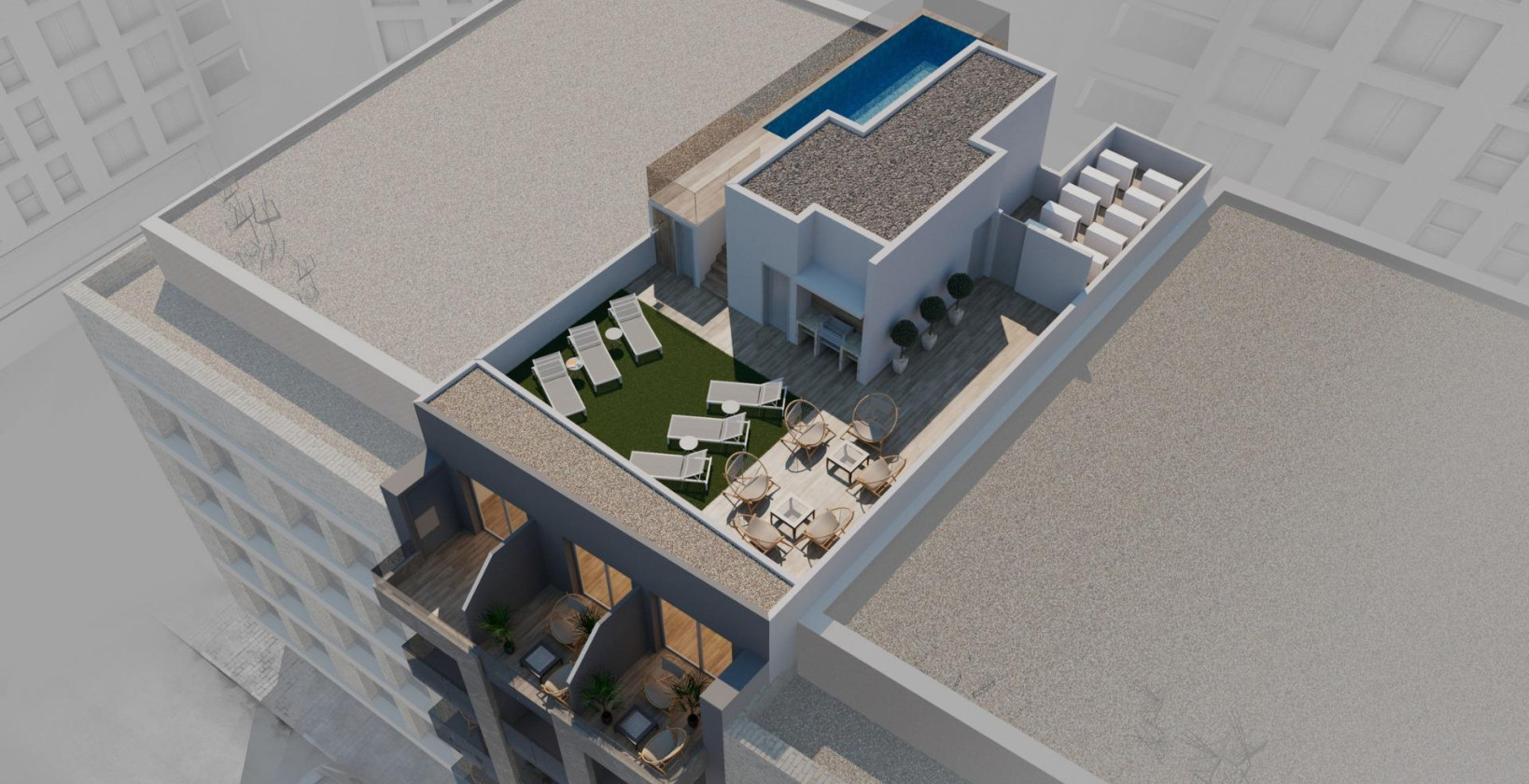 Nueva construcción  - Ático - Torrevieja - Playa de los Locos