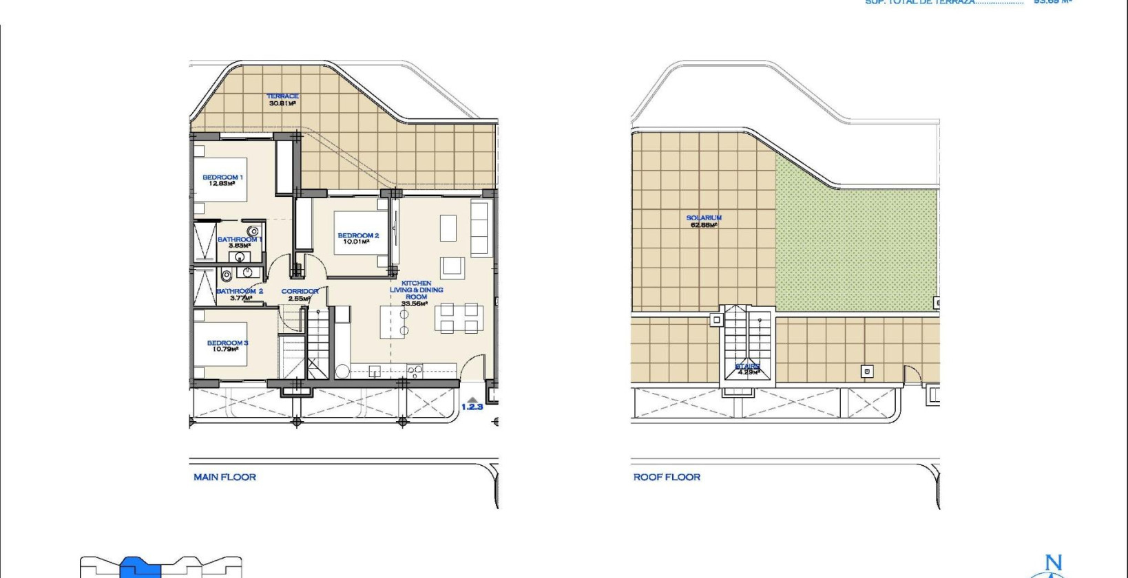 Nueva construcción  - Ático - Los Alcazares - Serena Golf