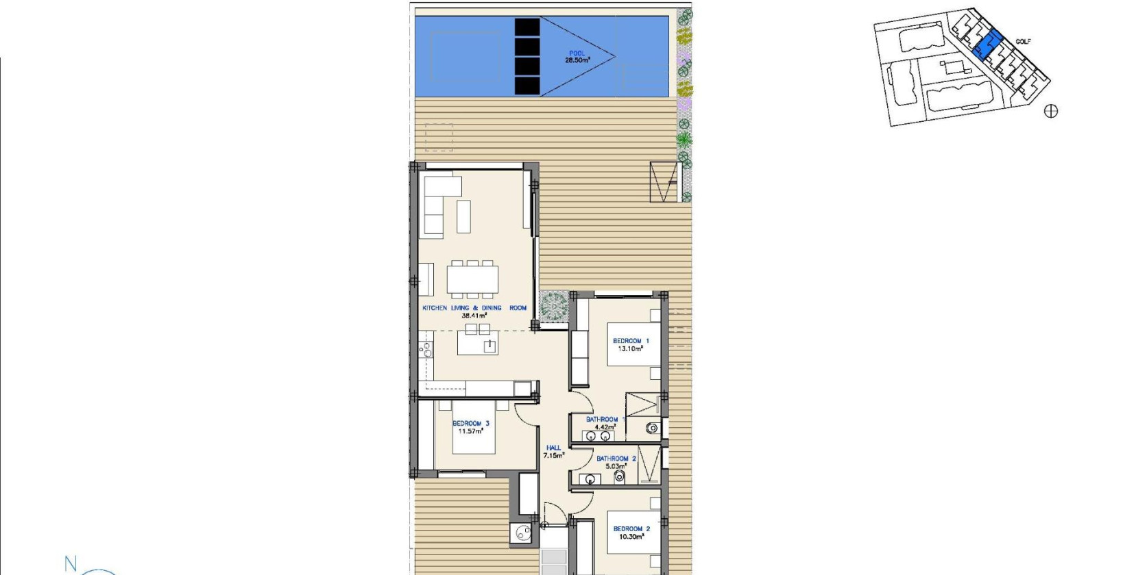 Nybyggnation - Villa - Los Alcazares - Serena Golf