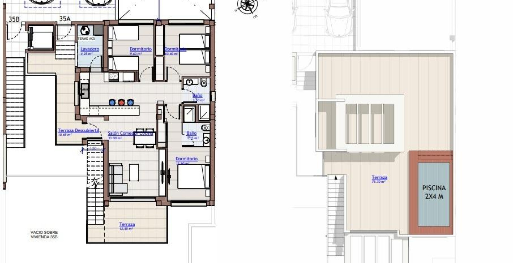 Nybygg - Leilighet / leilighet - San Miguel de Salinas - Urbanizaciones