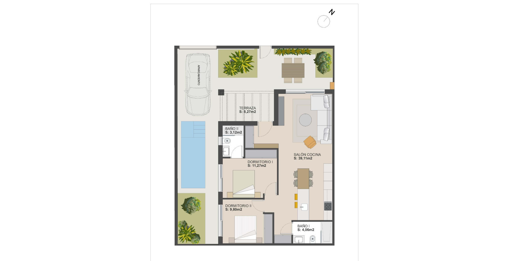 Nybygg - Rekkehus - Torre Pacheco - El Alba