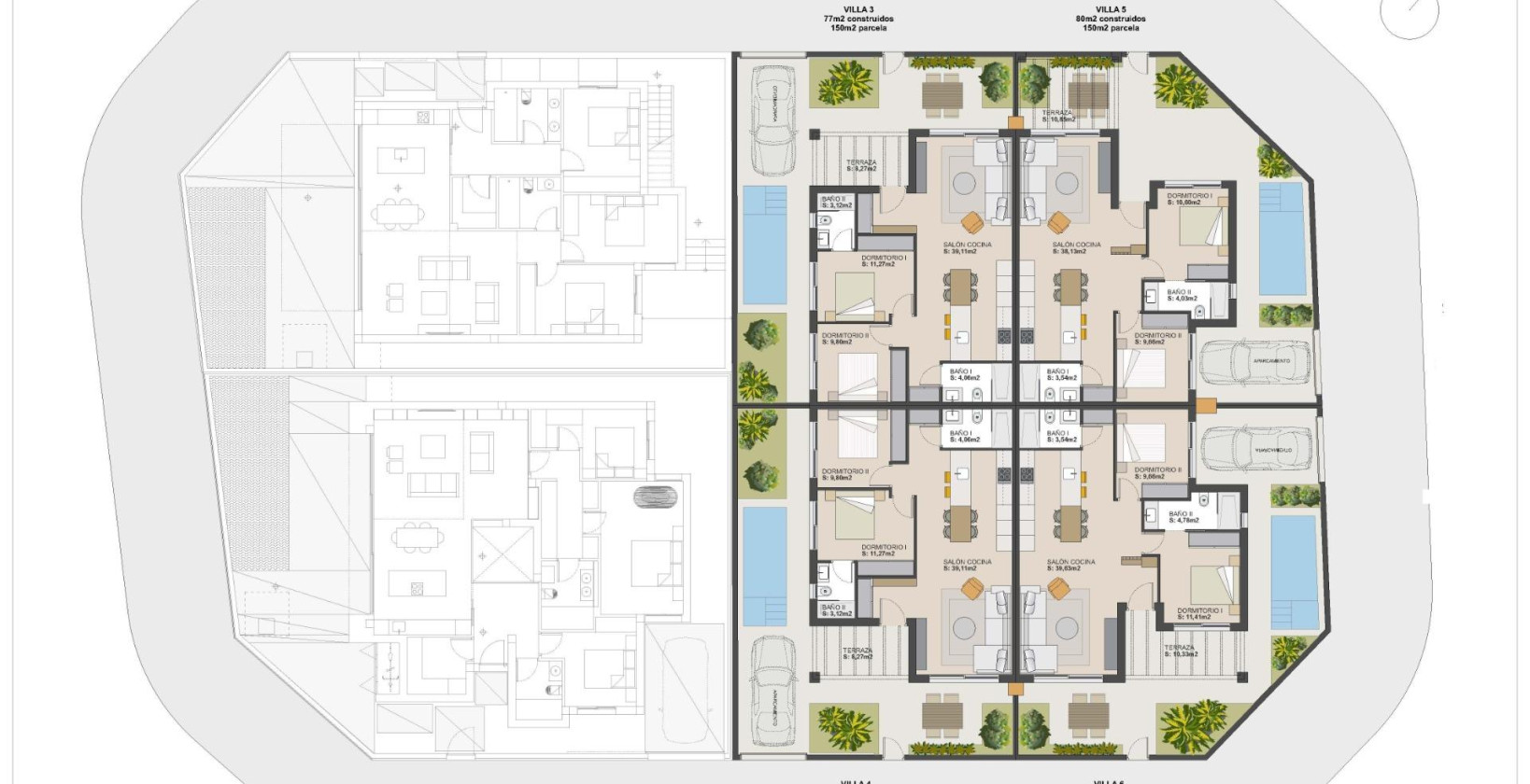 Nybygg - Rekkehus - Torre Pacheco - El Alba