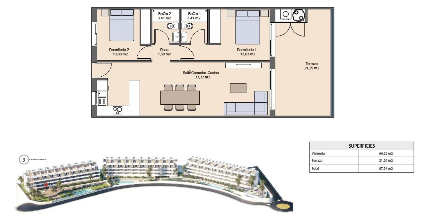Nueva construcción  - Apartamento / piso - Finestrat - Balcon de finestrat