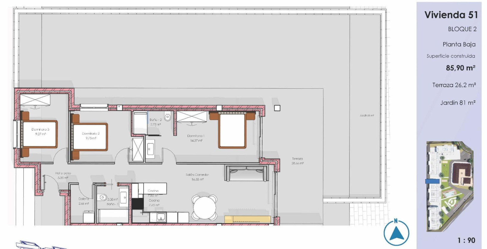 Nybyggnation - Lägenhet / lägenhet - Guardamar del Segura - EL RASO