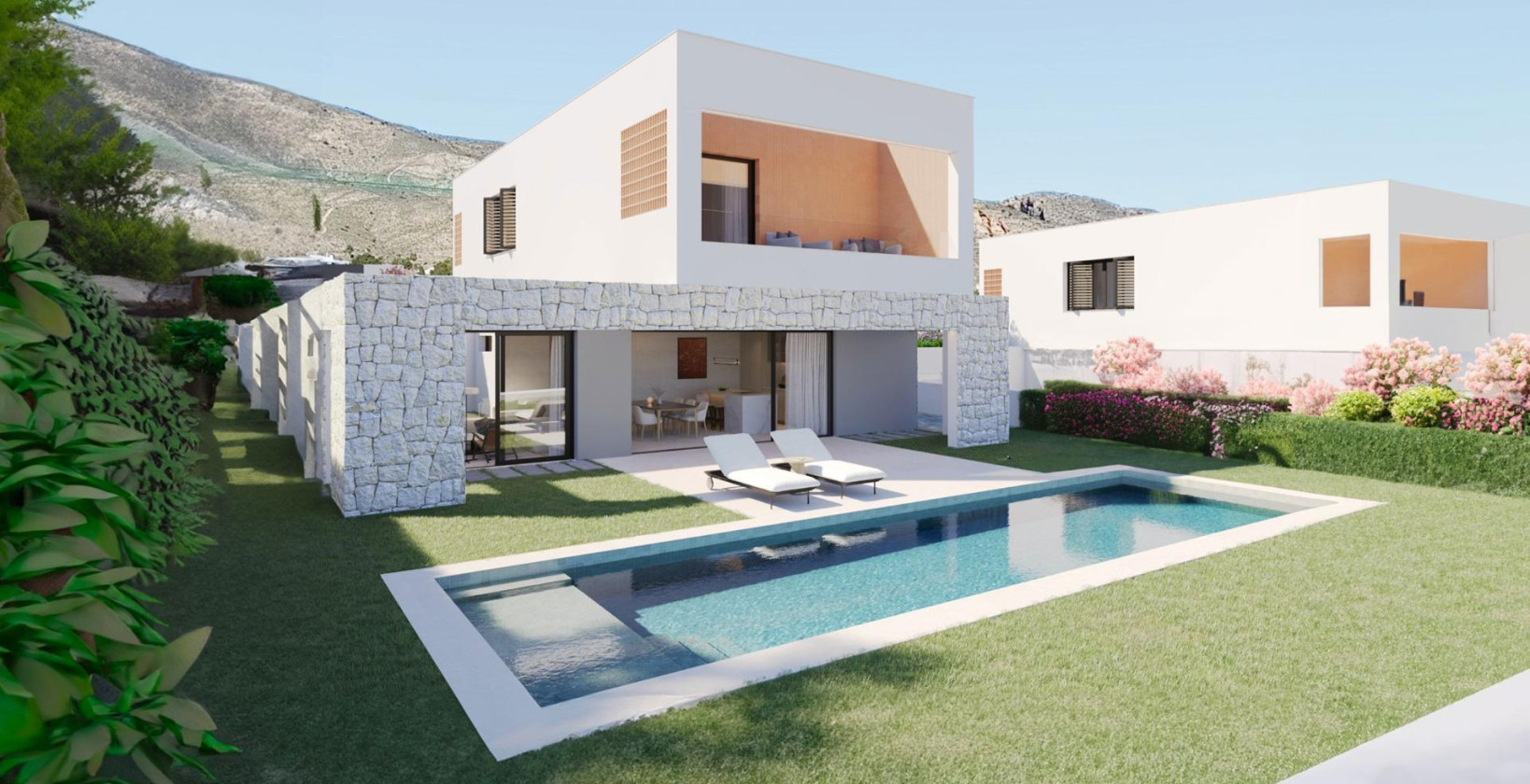 New Build - Villa - Finestrat - Campana garden