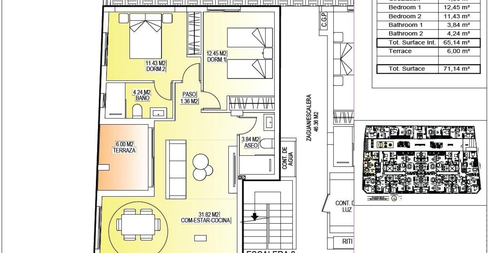 New Build - Apartment / flat - San Miguel de Salinas - Pueblo