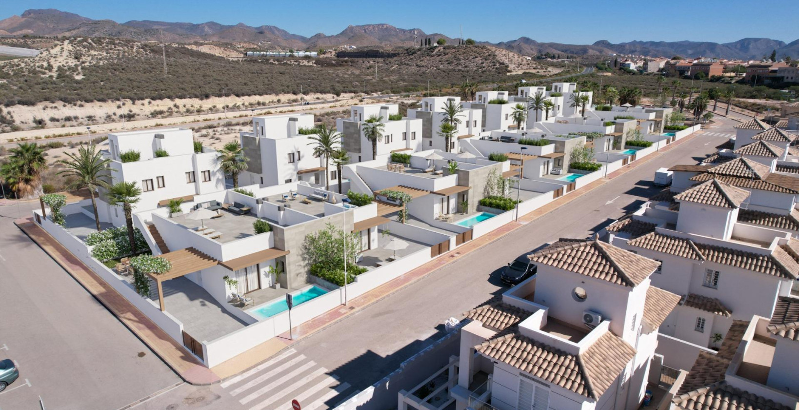 Nybygg - Villa - Puerto de mazarron - Caleñares
