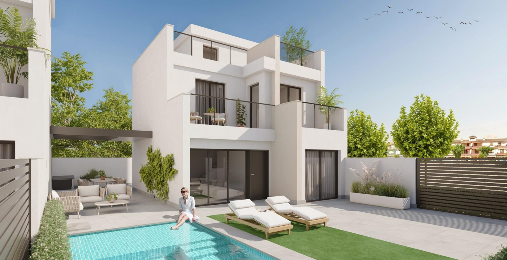 New Build - Villa - Los Alcazares - Playa la Atascadera