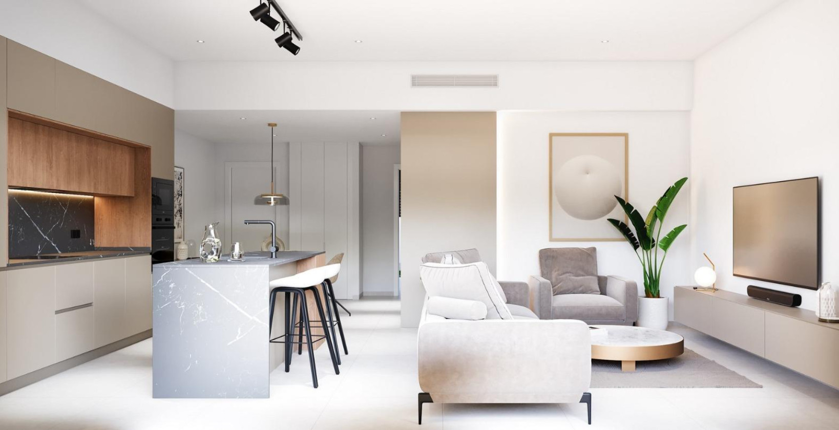 New Build - Apartment / flat - Pilar de la Horadada - parques de Andromeda