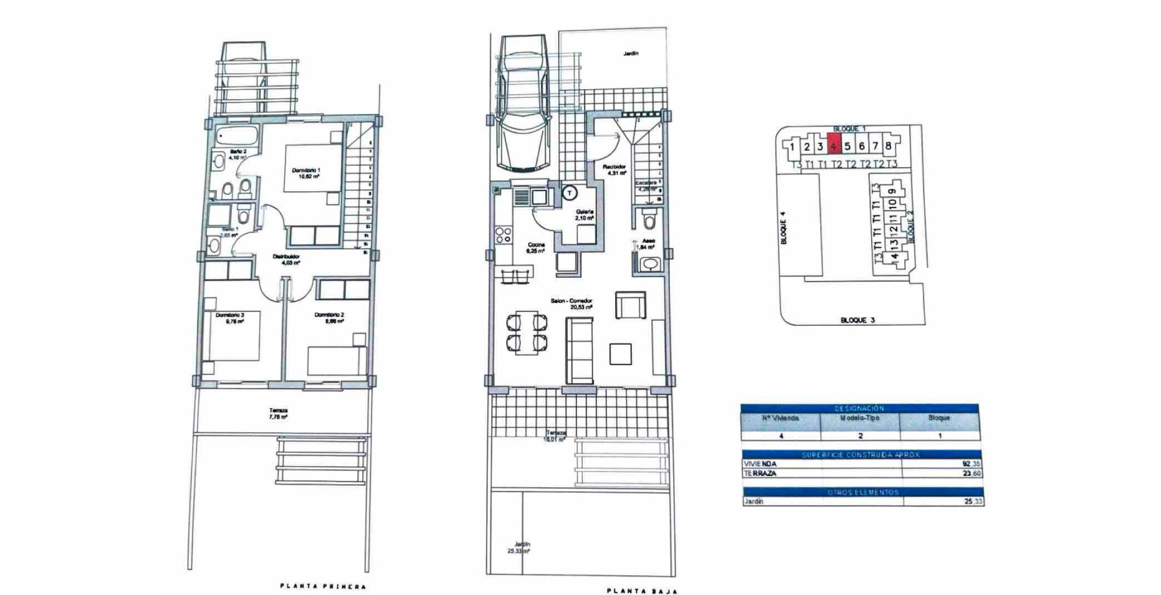 Resale - Townhouse - Ciudad Quesada