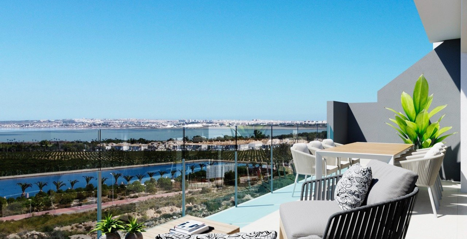 New Build - Apartment / flat - Torrevieja - Lago Jardín II