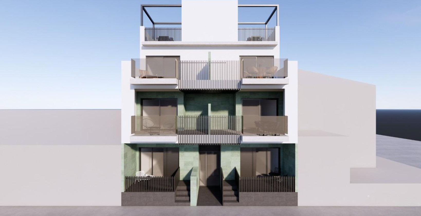 New Build - Apartment / flat - Pilar de la Horadada - Torre De La Horadada