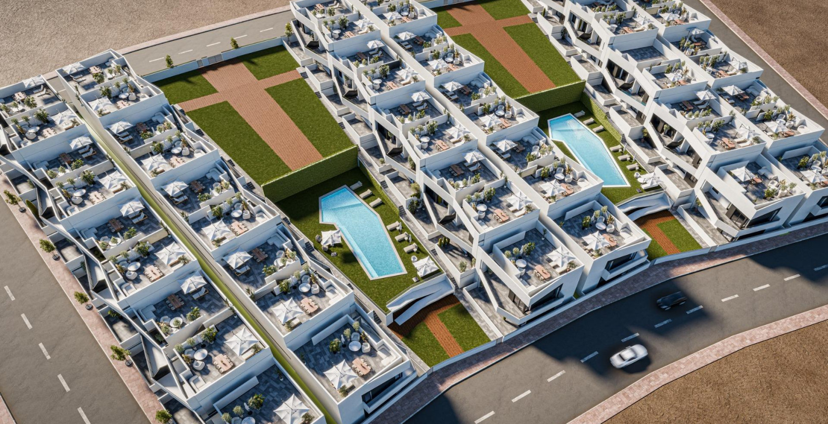 New Build - Apartment / flat - San Miguel de Salinas - Pueblo