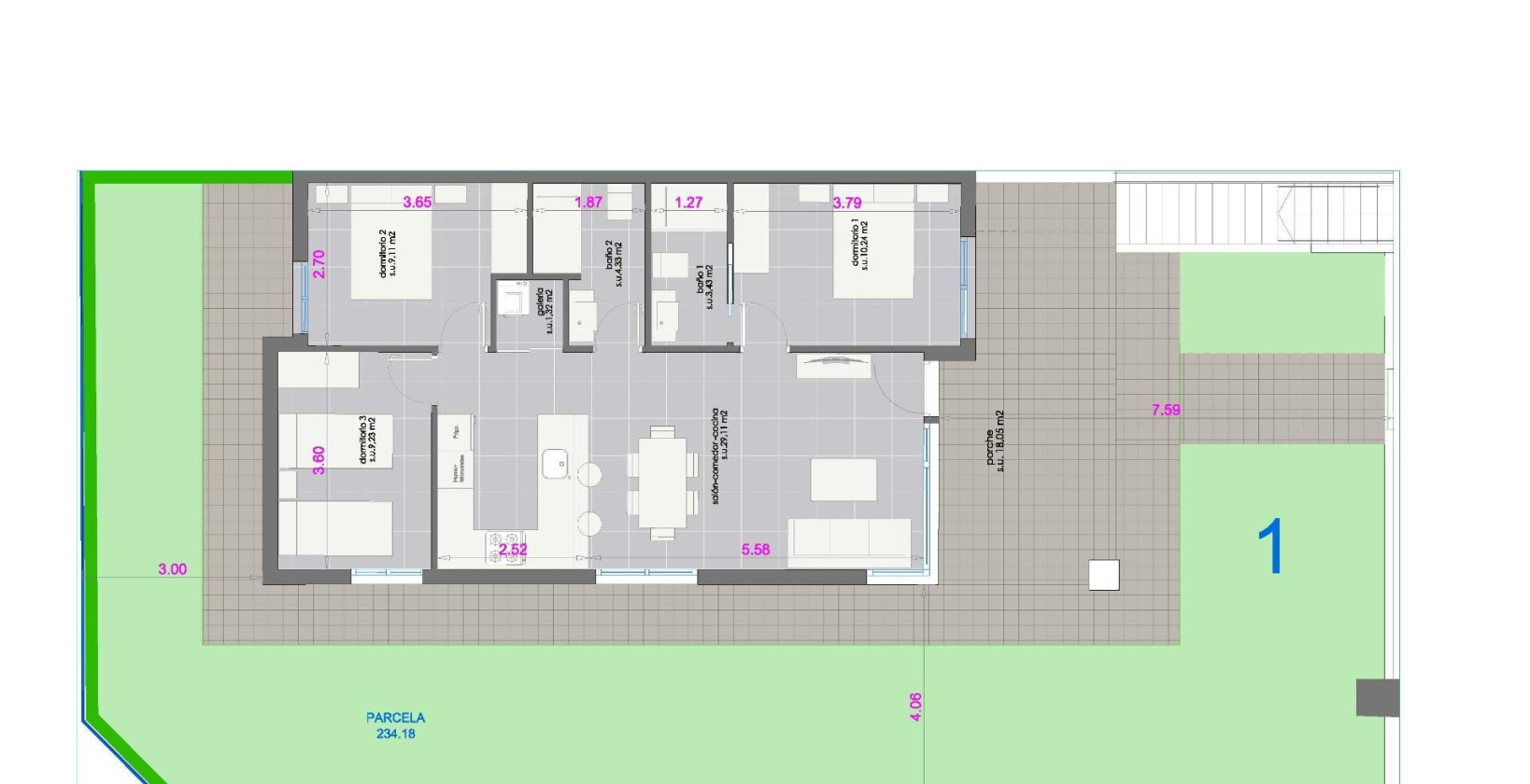New Build - Apartment / flat - Pilar de la Horadada - pueblo