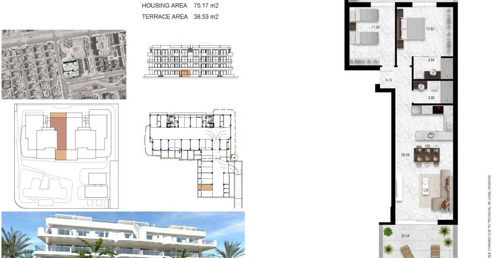New Build - Apartment / flat - Orihuela Costa - Lomas de Cabo Roig