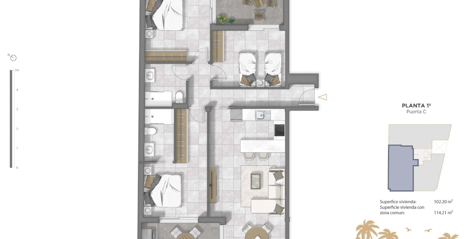 New Build - Apartment / flat - Guardamar del Segura - Pueblo