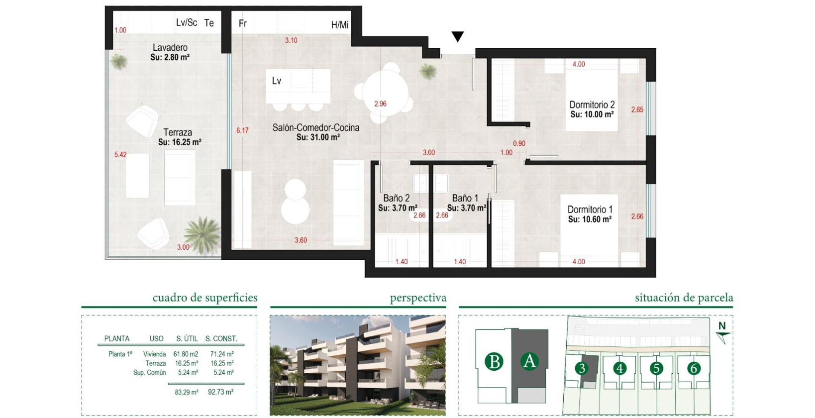 New Build - Apartment / flat - Alhama de Murcia - CONDADO DE ALHAMA GOLF RESORT