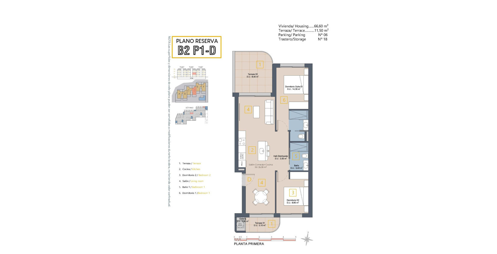 New Build - Apartment / flat - Los Alcazares - Serena Golf
