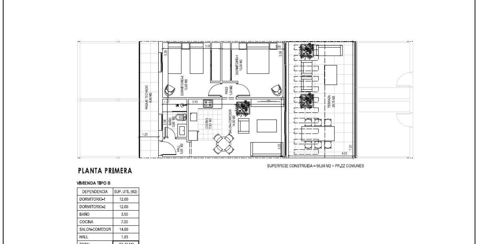 New Build - Apartment / flat - Vera - Vera playa