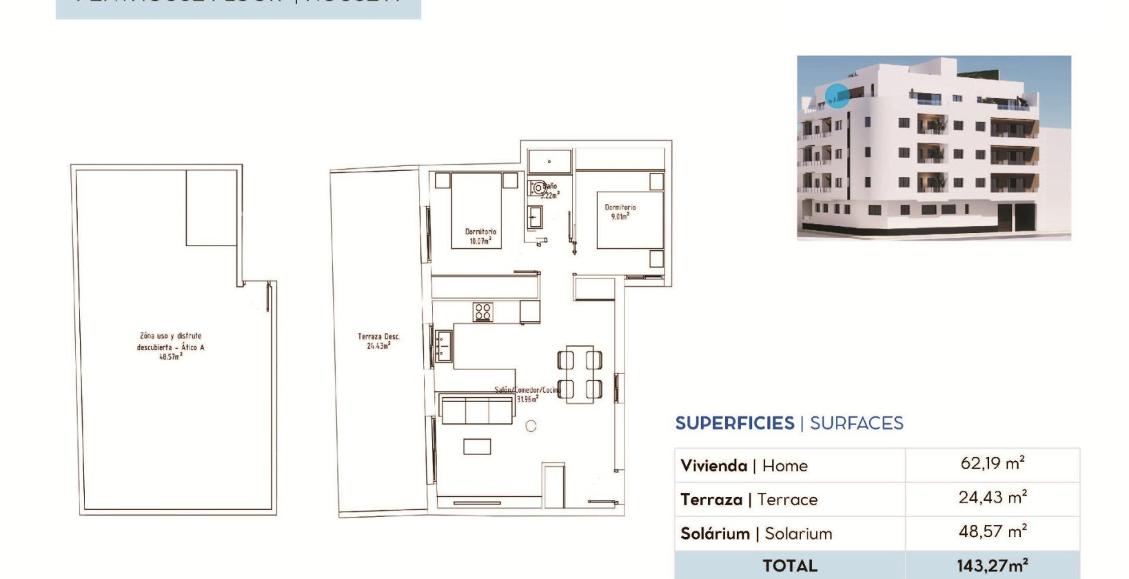 New Build - Penthouse - Torrevieja - pueblo