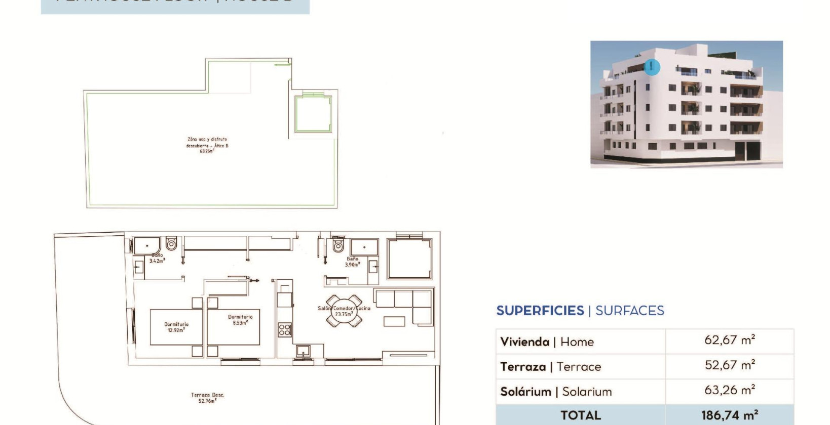 New Build - Penthouse - Torrevieja - pueblo