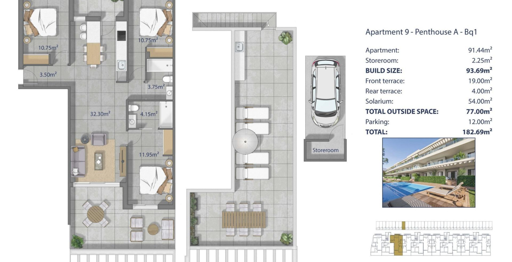 New Build - Penthouse - Los Alcazares - Los Narejos