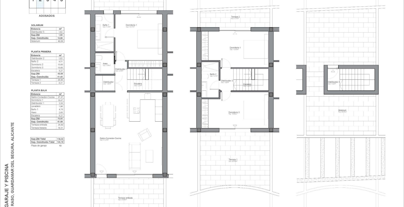 New Build - Townhouse - Guardamar del Segura - EL RASO