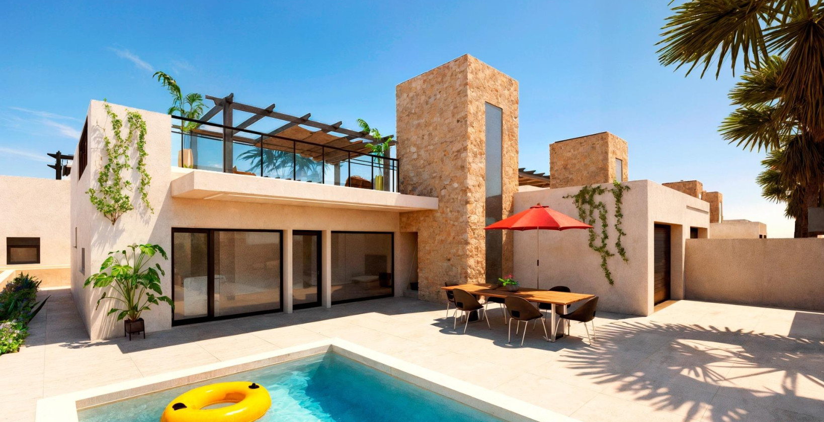 Nybyggnation - Villa - Fuente Álamo - La Pinilla
