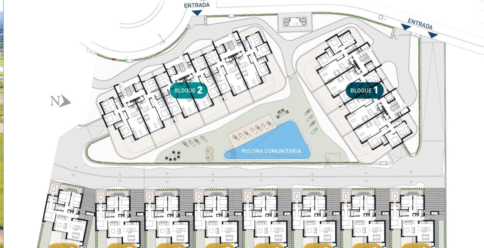 New Build - Apartment / flat - Los Alcazares - Serena Golf