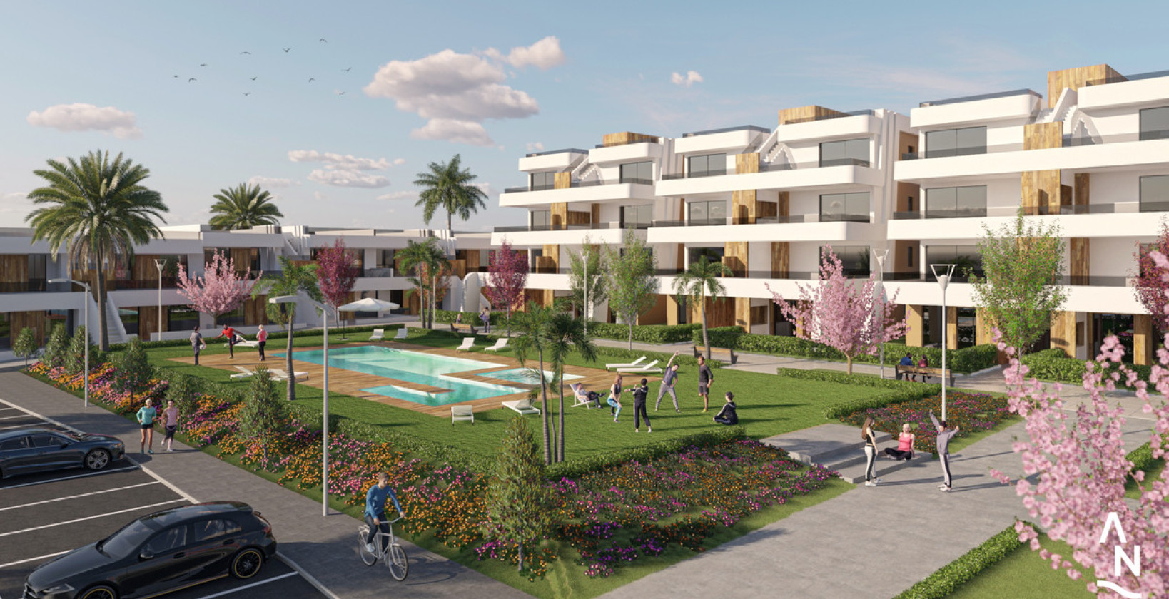 Nybyggnation - Lägenhet / lägenhet - Alhama de Murcia - Condado de Alhama