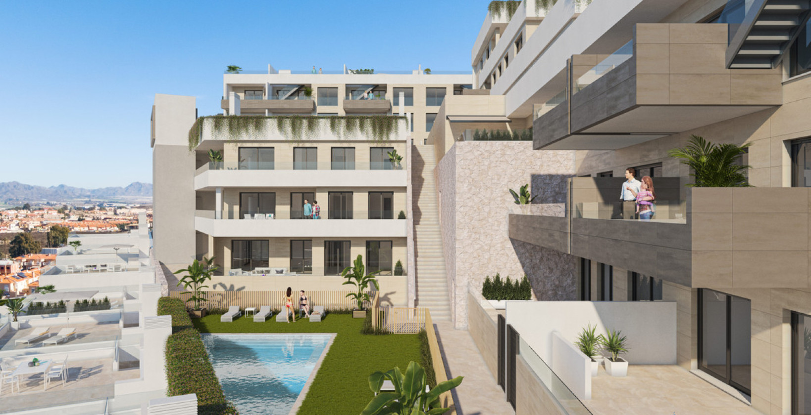 New Build - Apartment / flat - Águilas - Águilas Centro