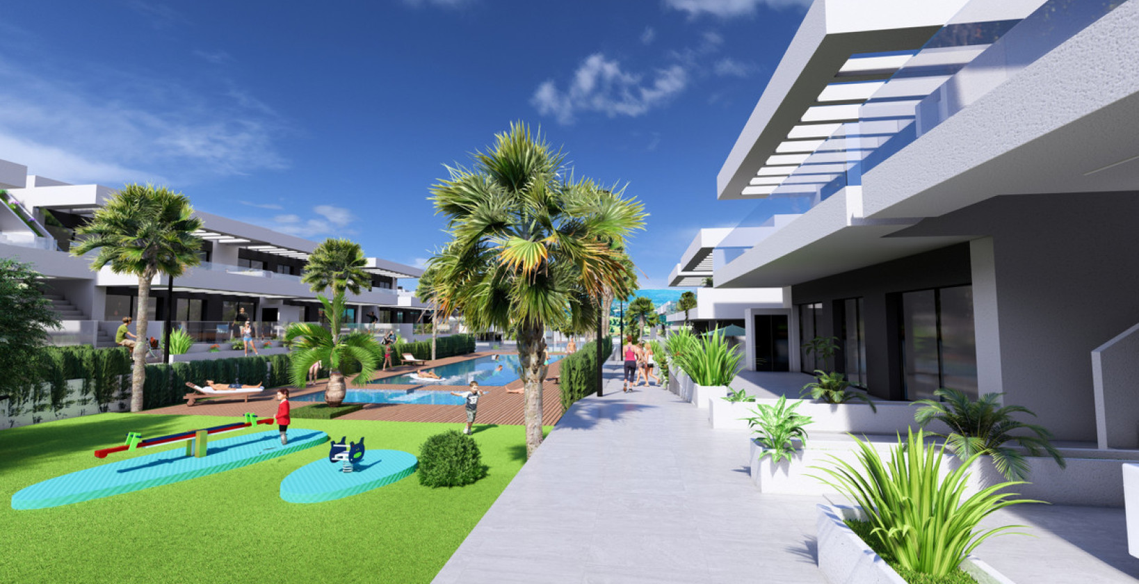 Nybyggnation - Lägenhet / lägenhet - Algorfa - La finca golf